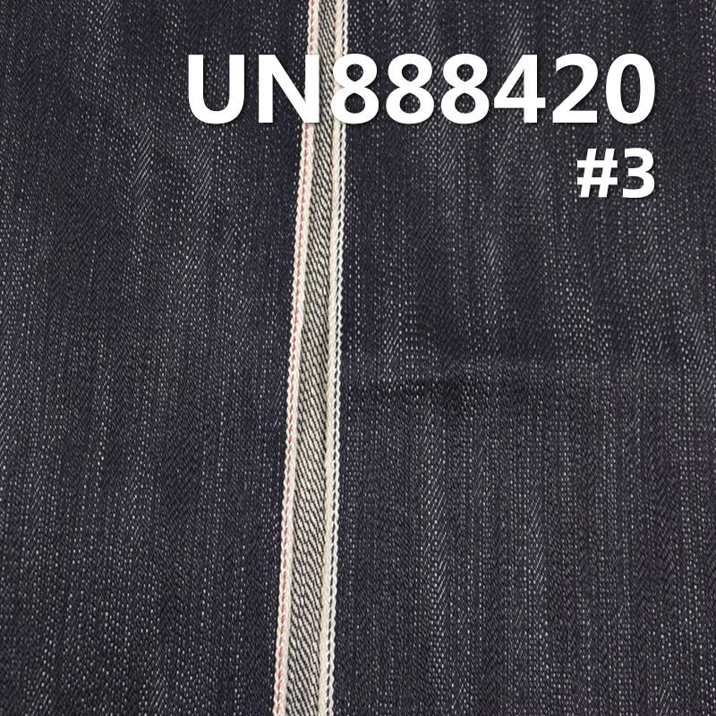 100%棉竹節右斜重磅紅邊牛仔布 20oz 29/30" UN888420