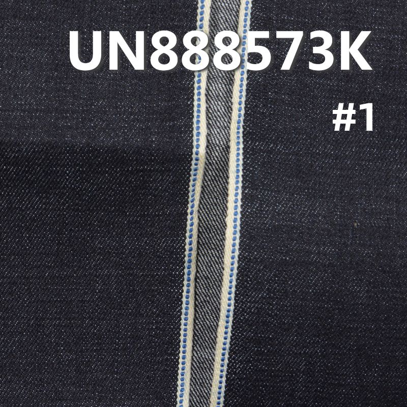 全棉竹節右斜紅邊牛仔布 14.3oz 34/35” UN888573K