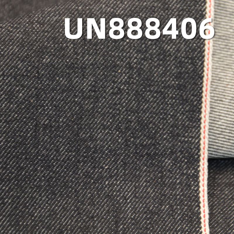 全棉右斜红边牛仔 14.2oz 32/33" 100%棉右斜紅邊牛仔布 UN888406