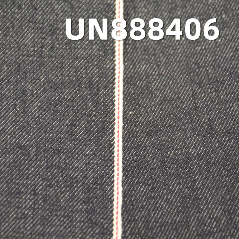 全棉右斜红边牛仔 14.2oz 32/33" 100%棉右斜红边牛仔布 UN888406