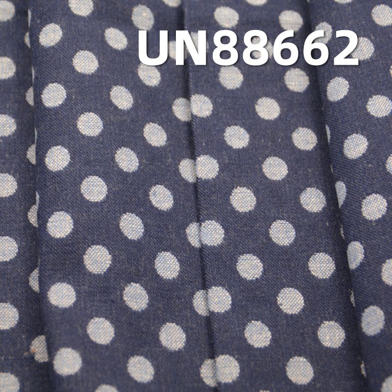 全棉双层提花牛仔 5.8oz 57/58"  全棉双层圆点提花牛仔布  UN88662
