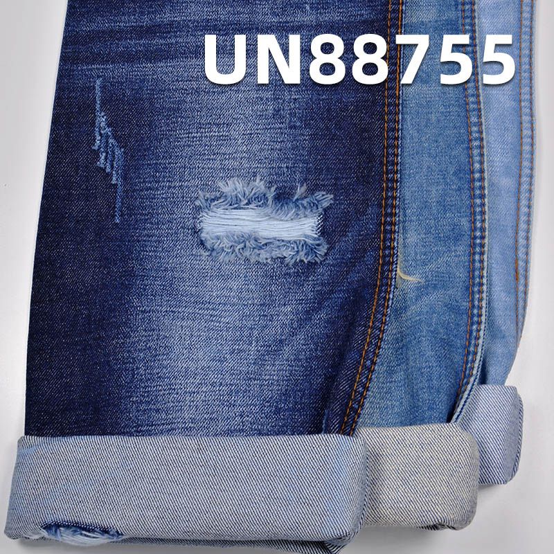 14.5安(oz)全棉横竹右斜牛仔布|竹节棉牛仔布|养牛系列|秋冬厚款|牛仔裤 潮牌牛仔外套面料