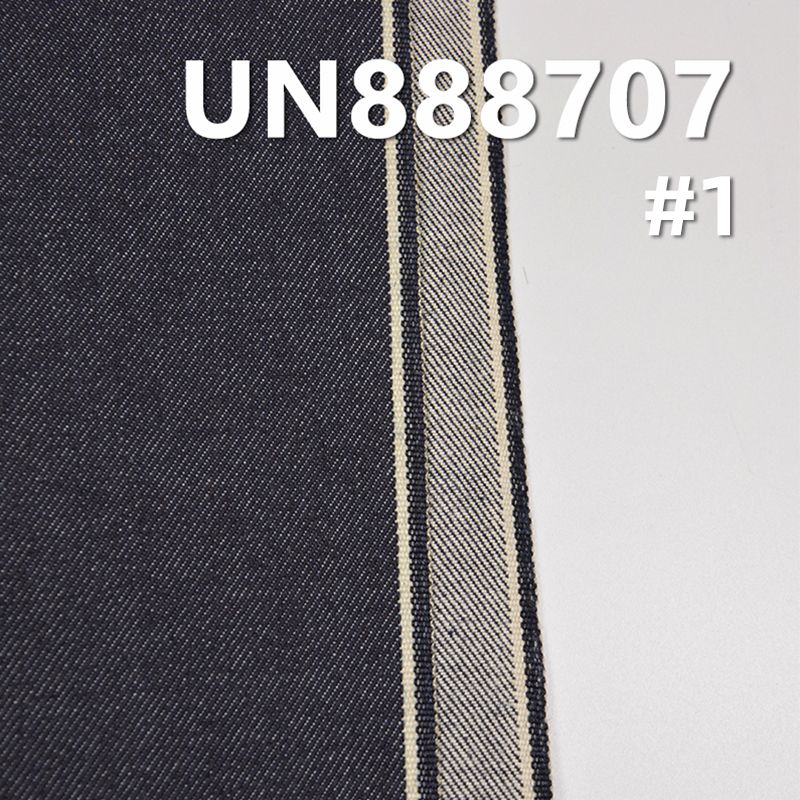 100%棉右斜红边牛仔 14.5oz 31/32" UN888707