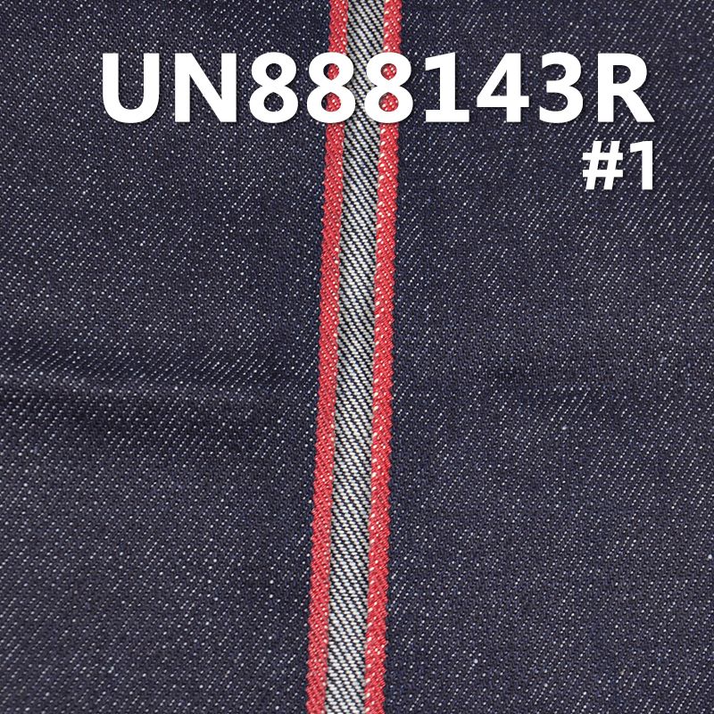 100%棉右斜红边牛仔布 12.4oz 32" UN888143R