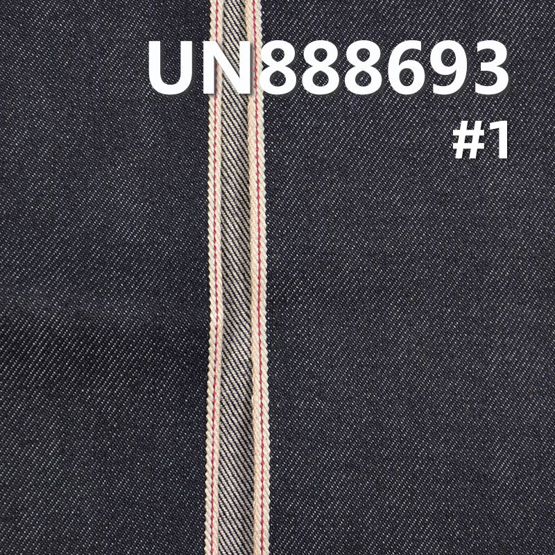 100%棉右斜红边牛仔布 13.5oz 30/31" UN888693