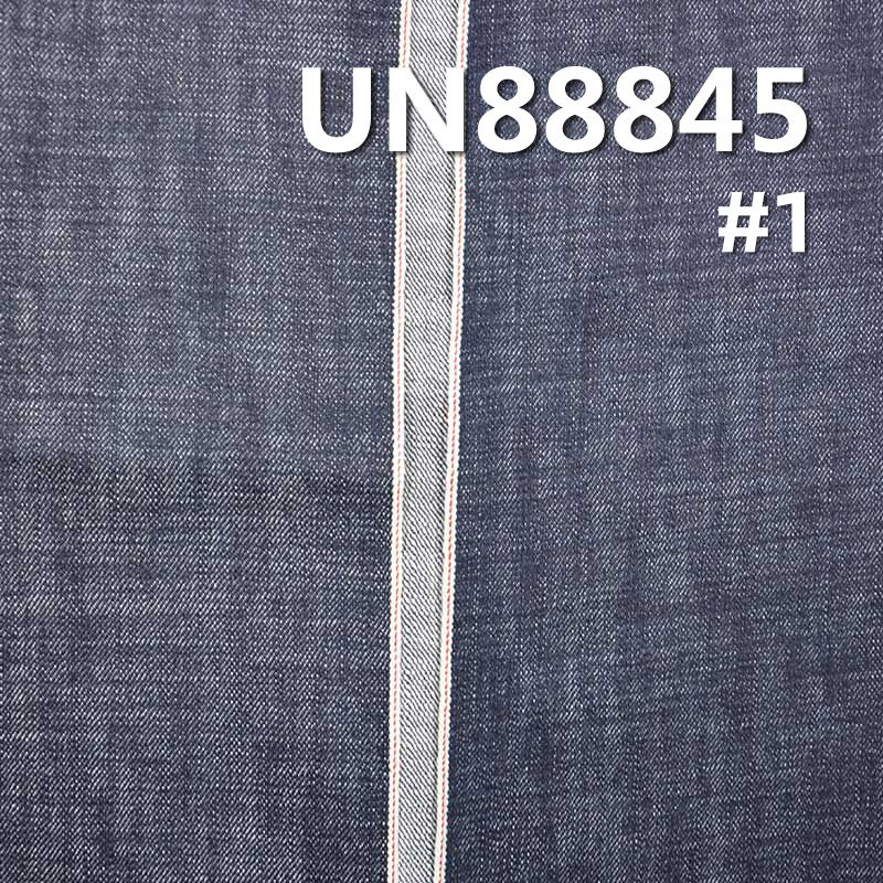 100%棉竹節右斜紅邊邊牛仔布 14.2oz 31" UN88845