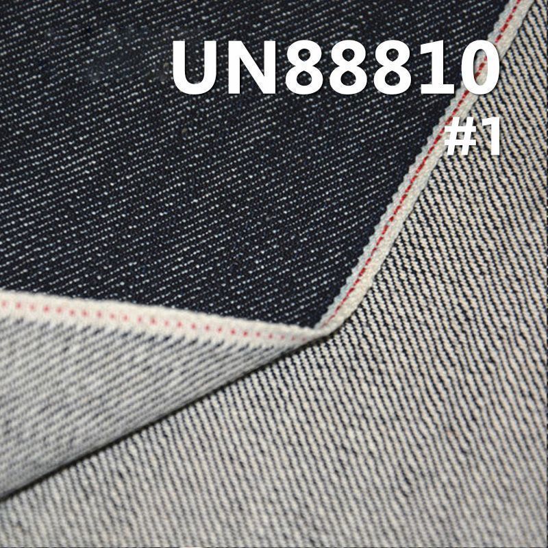 全棉竹節右斜紅邊牛仔布 13oz 32-33" UN88810