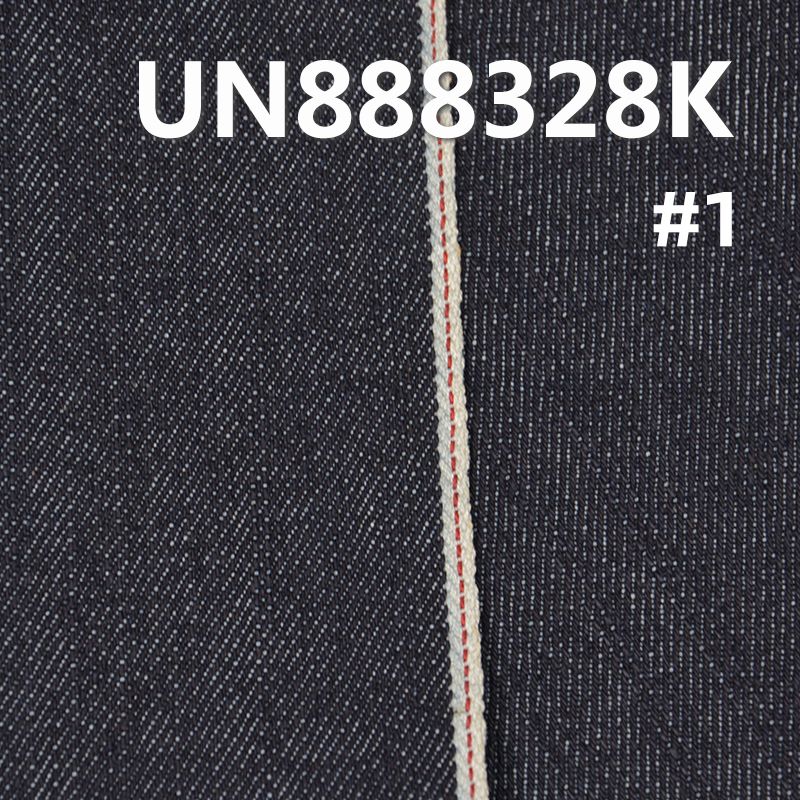 全棉竹節右斜紅邊牛仔布 12oz 30/31" UN888328K