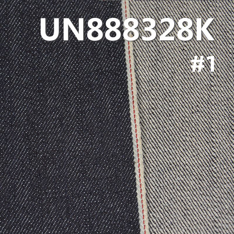 全棉竹節右斜紅邊牛仔布 12oz 30/31" UN888328K