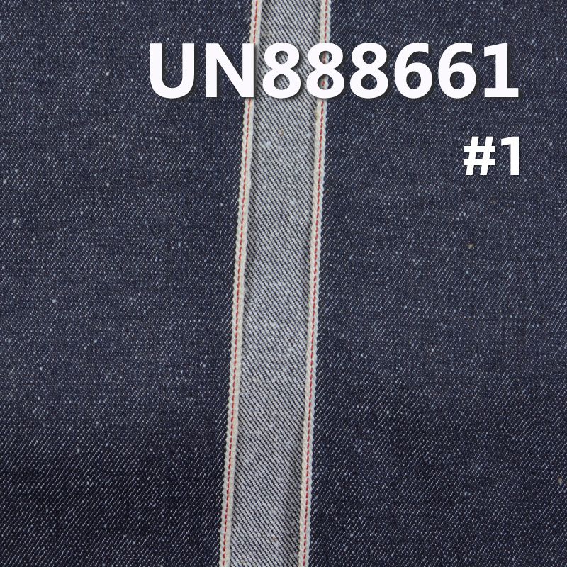 100%棉珍珠底右斜红边牛仔布 13oz 32/33" UN888661