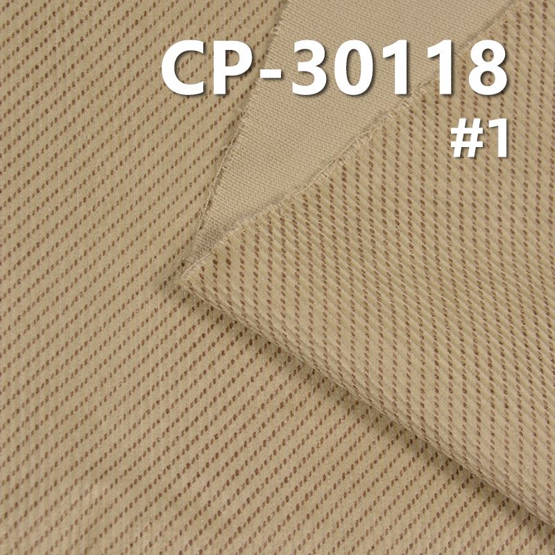 全棉11條燈芯絨印花布 295g/m2 57/58" CP-30118