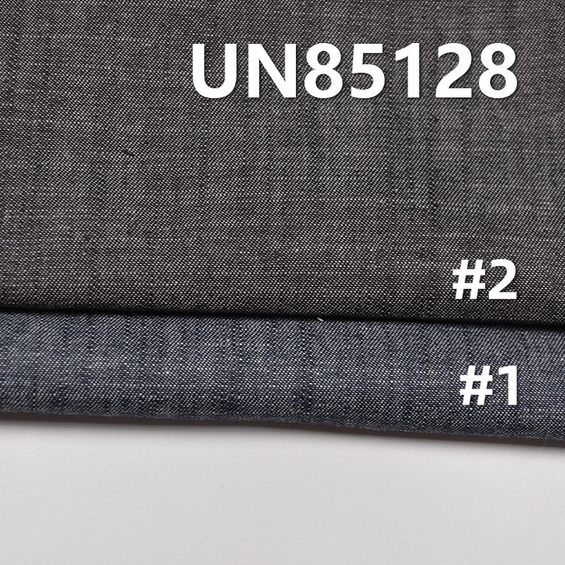 100%棉橫直竹節三片斜牛仔布 5.4oz 59/60" UN85128