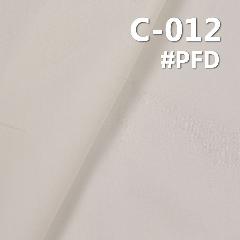 PFD半漂全棉平纹布 125g/m2 全工艺 40s精梳府绸染色布  125g/m2  47/48" C-012