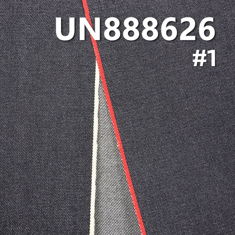 全棉右斜紅邊牛仔布 14oz 32/33" UN888626