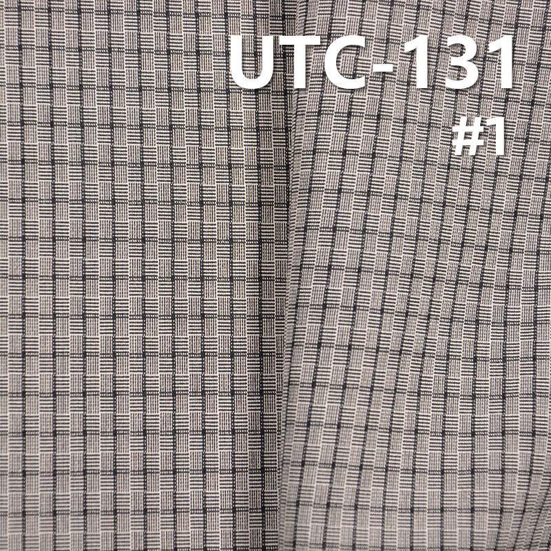 滌棉色織格子布 135g/m2 55/56" UTC-131