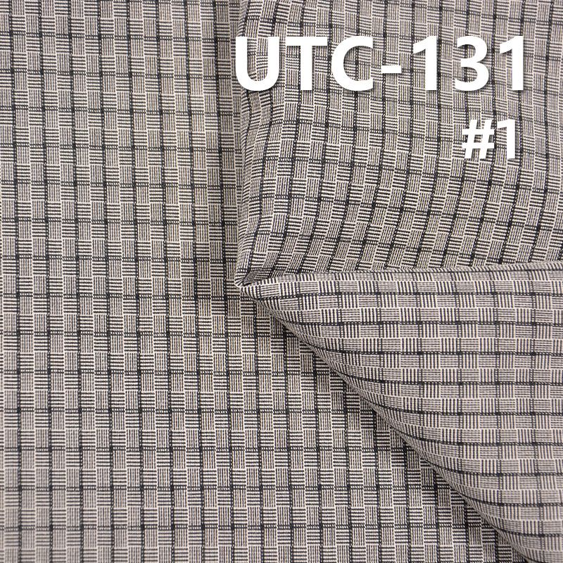 滌棉色織格子布 135g/m2 55/56" UTC-131