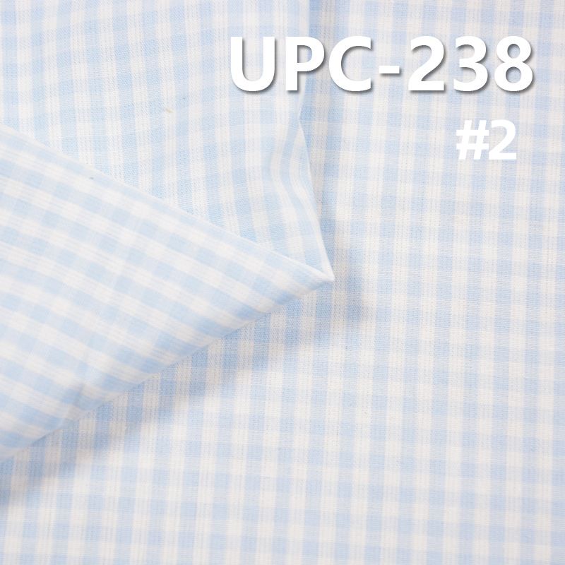 全棉色織格子布 135g/m2 57/58” UPC-238