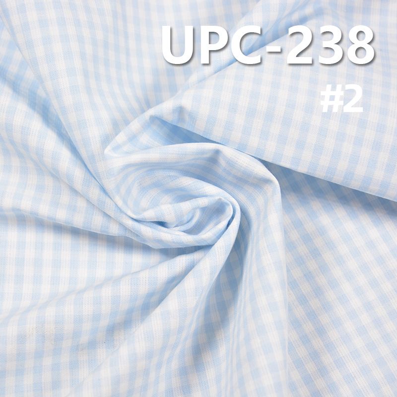 全棉色織格子布 135g/m2 57/58” UPC-238