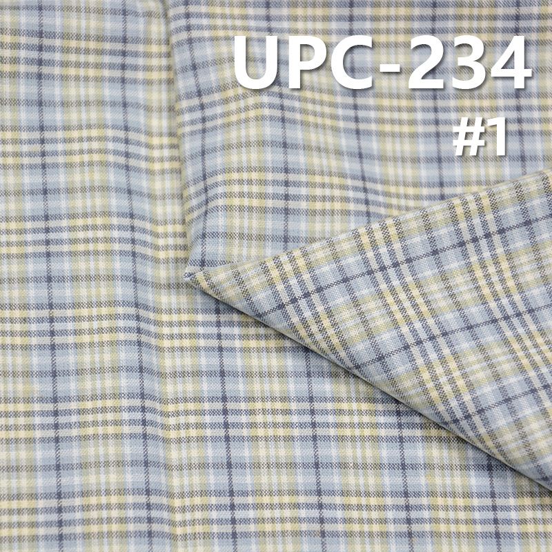 全棉色織格子布 125g/m2 57/58” UPC-234