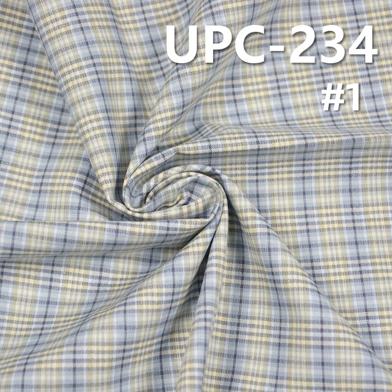 全棉色織格子布 125g/m2 57/58” UPC-234