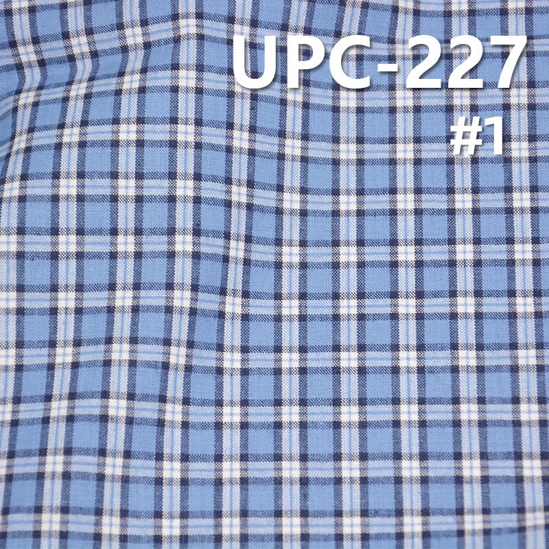 全棉色织格子布 110g/m2 57/58” UPC-227