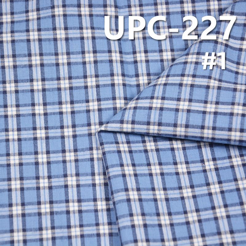全棉色织格子布 110g/m2 57/58” UPC-227