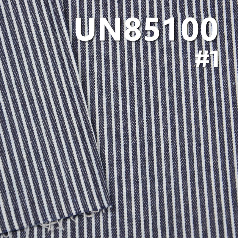 TR棉弹力蓝白条子布 8.6oz 57/58" UN85100