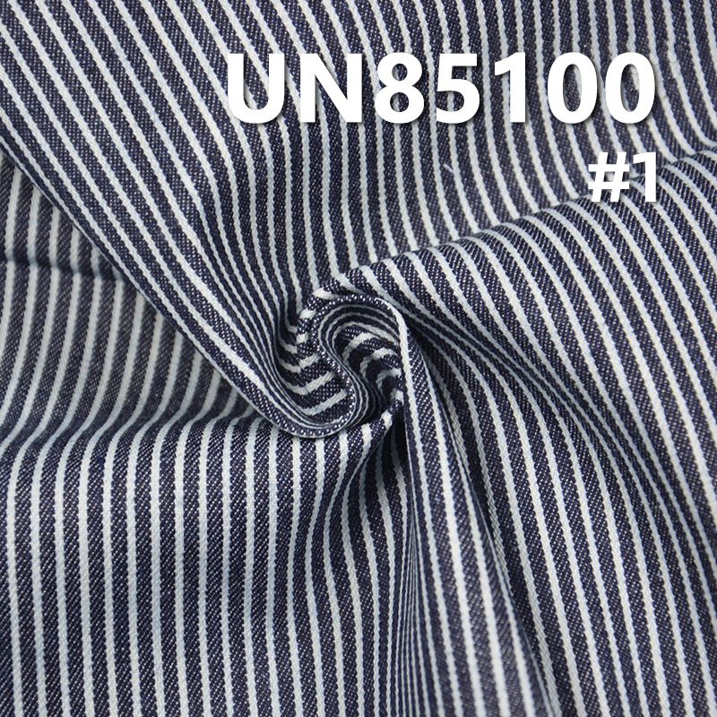 TR棉弹力蓝白条子布 8.6oz 57/58" UN85100