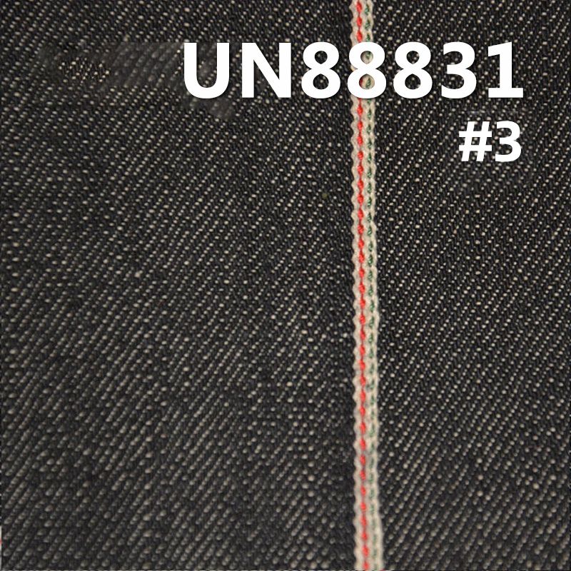 全棉竹節右斜紅邊牛仔布 13oz 32/33" UN88831