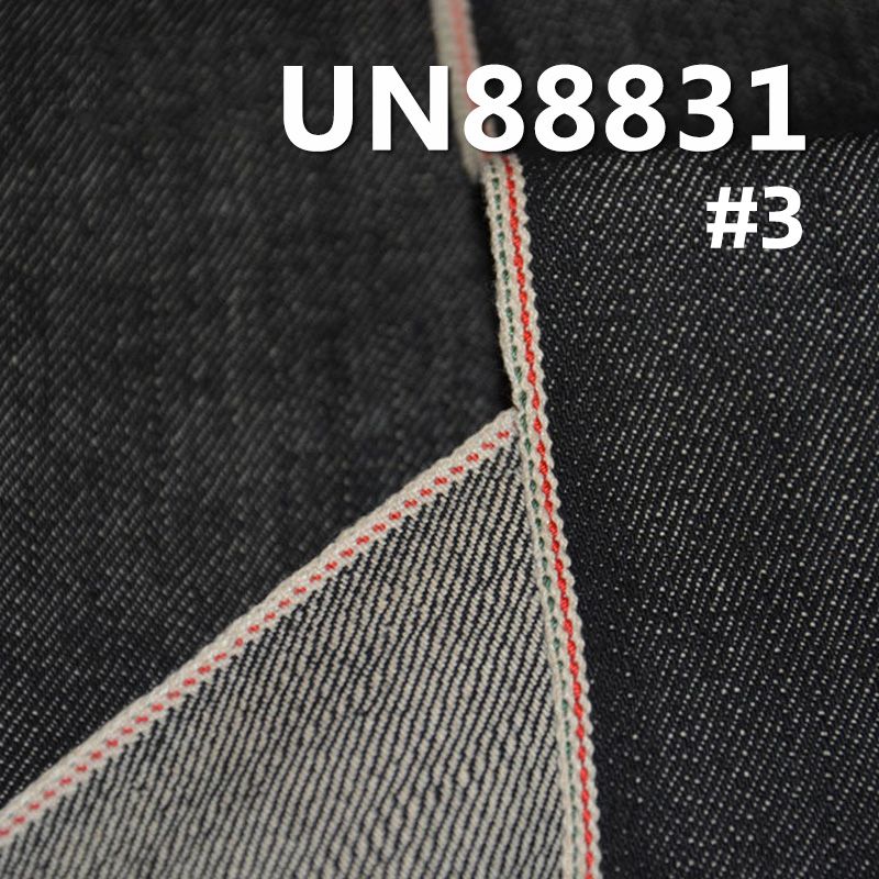 全棉竹節右斜紅邊牛仔布 13oz 32/33" UN88831