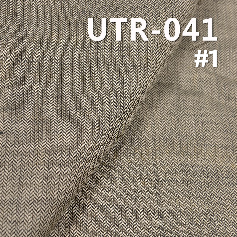 100%苎麻人字斜色織布 124g/m2 43/44" UTR-041