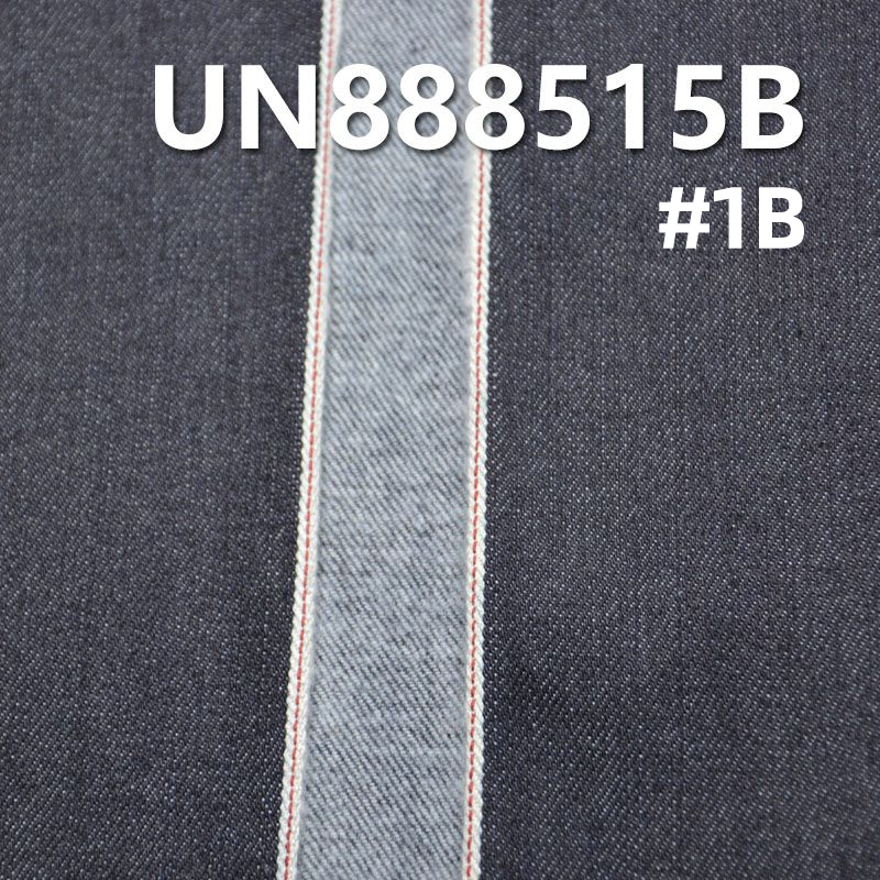 棉彈色邊抓毛牛仔 32/33" 11.3oz 棉彈色邊底抓毛牛仔布 UN888515B