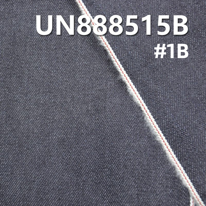 棉彈色邊抓毛牛仔 32/33" 11.3oz 棉彈色邊底抓毛牛仔布 UN888515B