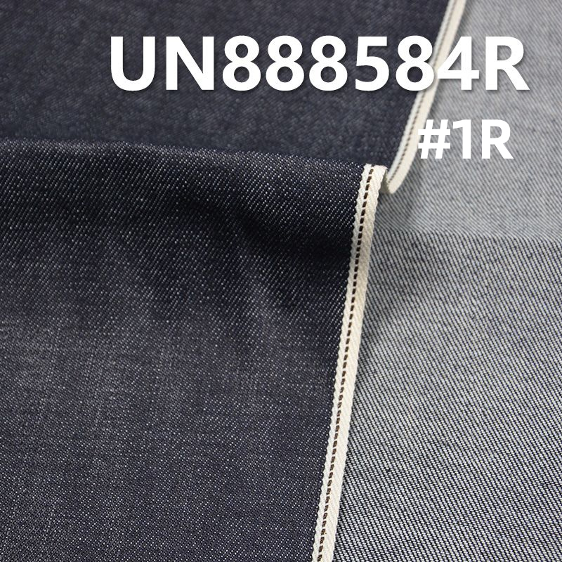 全棉竹节退浆右斜色边牛仔布 12oz 30/31" UN888584R