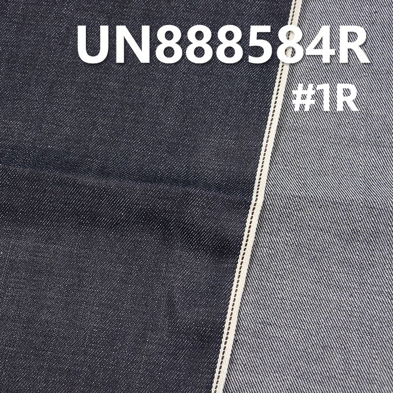 全棉竹节退浆右斜色边牛仔布 12oz 30/31" UN888584R