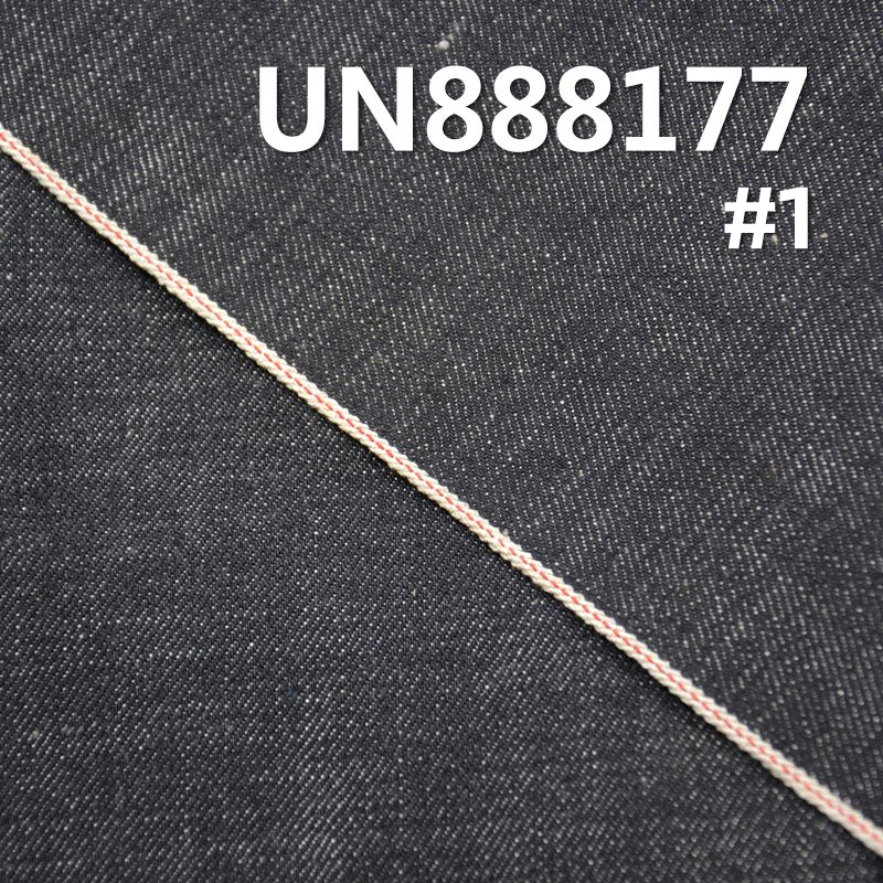 全棉竹節右斜紅邊牛仔 14.5oz 32" UN888177