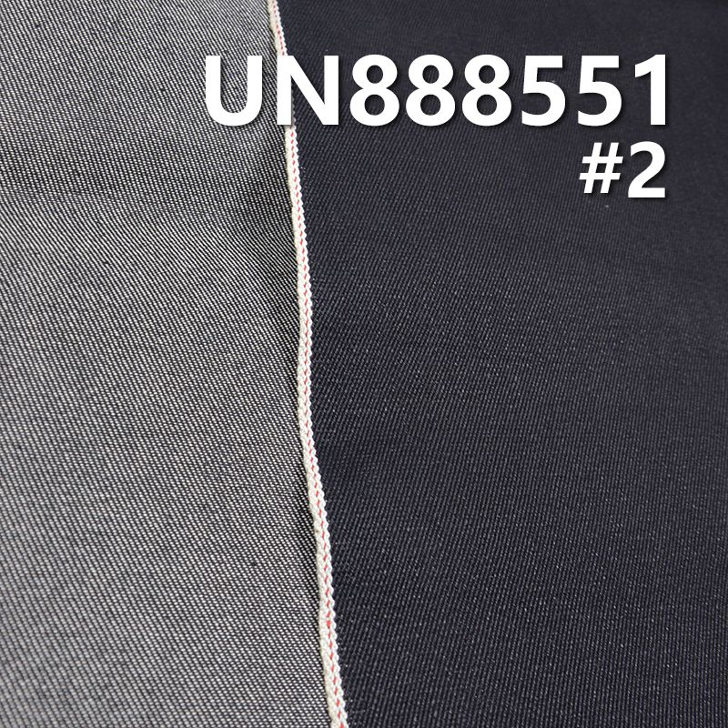 全棉重磅右斜紅邊牛仔布 24oz 30/31" UN888551