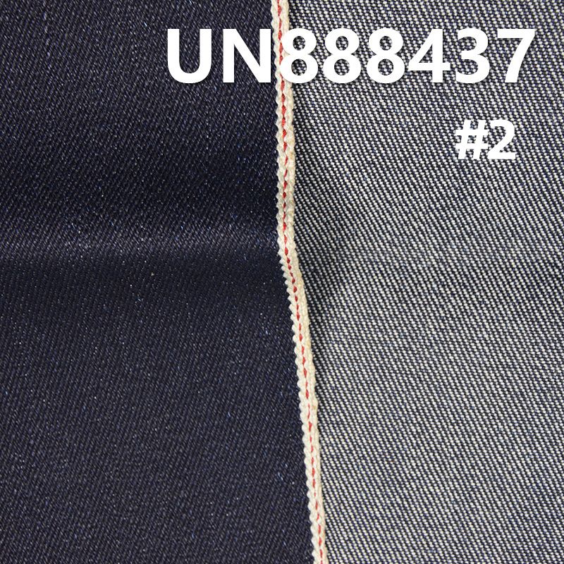 全棉右斜重磅牛仔 24.8oz 32/33" 100%棉右斜重磅红边牛仔布 UN888437