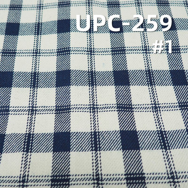 100%棉學院風色織格仔布 270g/m² 57/58" UPC-259