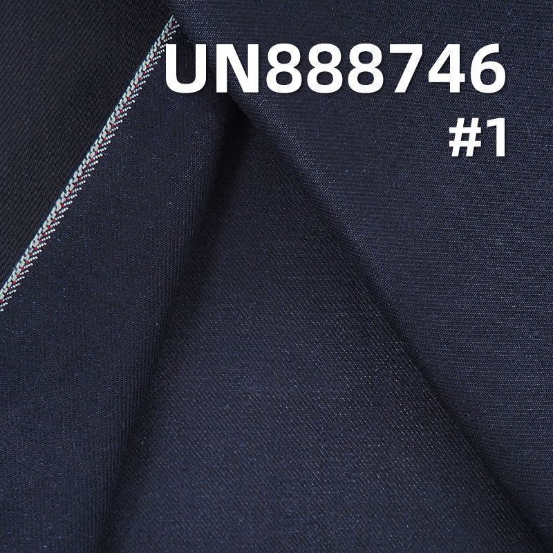 兰經兰緯(indigo blue)100%棉红边牛仔布  32/33"  12oz  UN888746