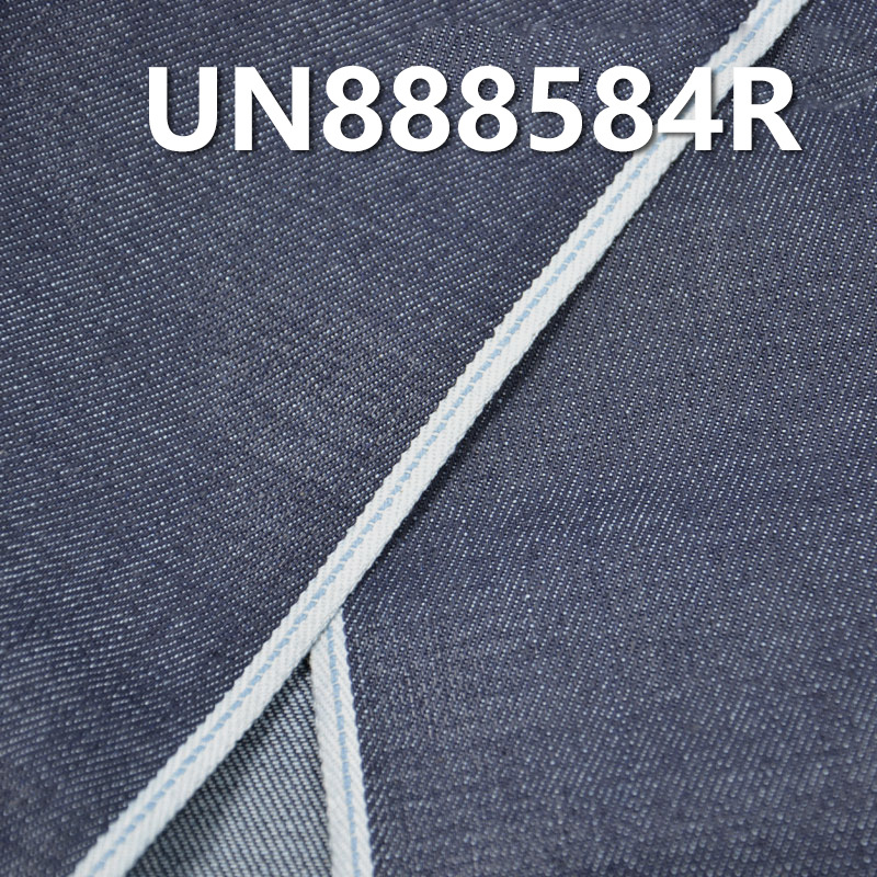 全棉竹节退浆右斜色边牛仔布 12oz 30/31" UN888584R