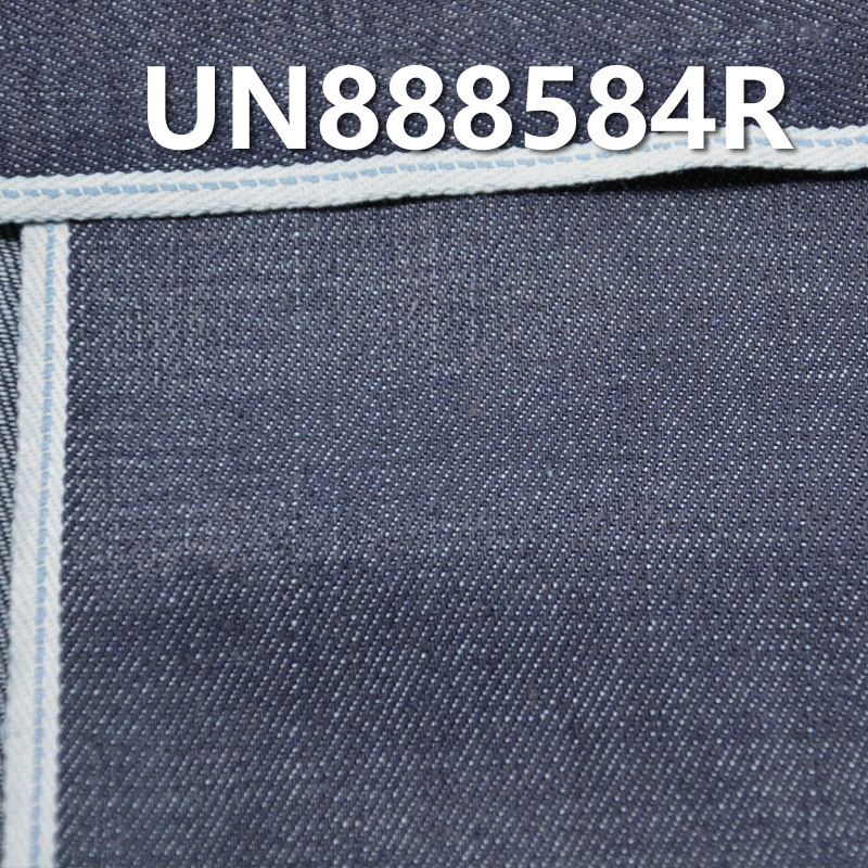 全棉竹节退浆右斜色边牛仔布 12oz 30/31" UN888584R