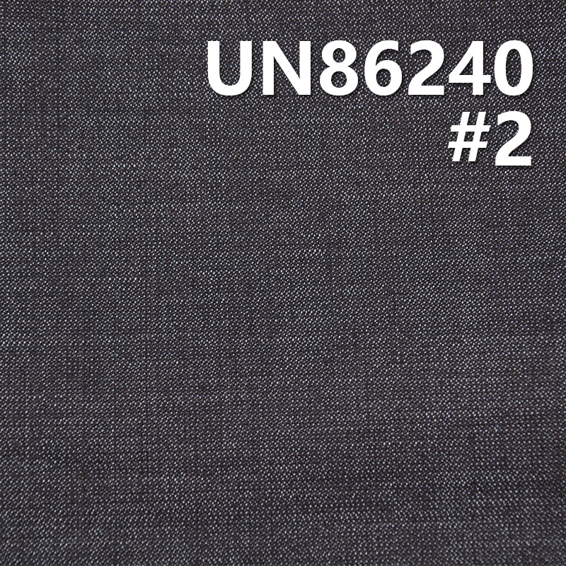涤棉弹力牛仔布 9.9oz 54/55" TR棉高弹破卡/网纹退浆牛仔布/涤棉弹力/TR弹/涤粘弹 UN86240