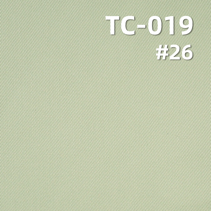 TC128*60斜紋紗卡染色布 243g/m² 57/58" TC-019