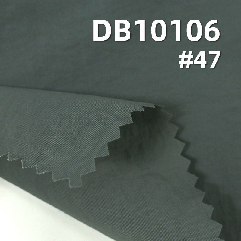 228T塔絲隆皺尼龍染色布|108g/m2耐磨防潑水面料|錦綸染色布|戶外登山服布料