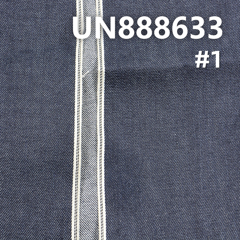 全棉竹节右斜红边牛仔布 11.5oz 30/31" UN888633