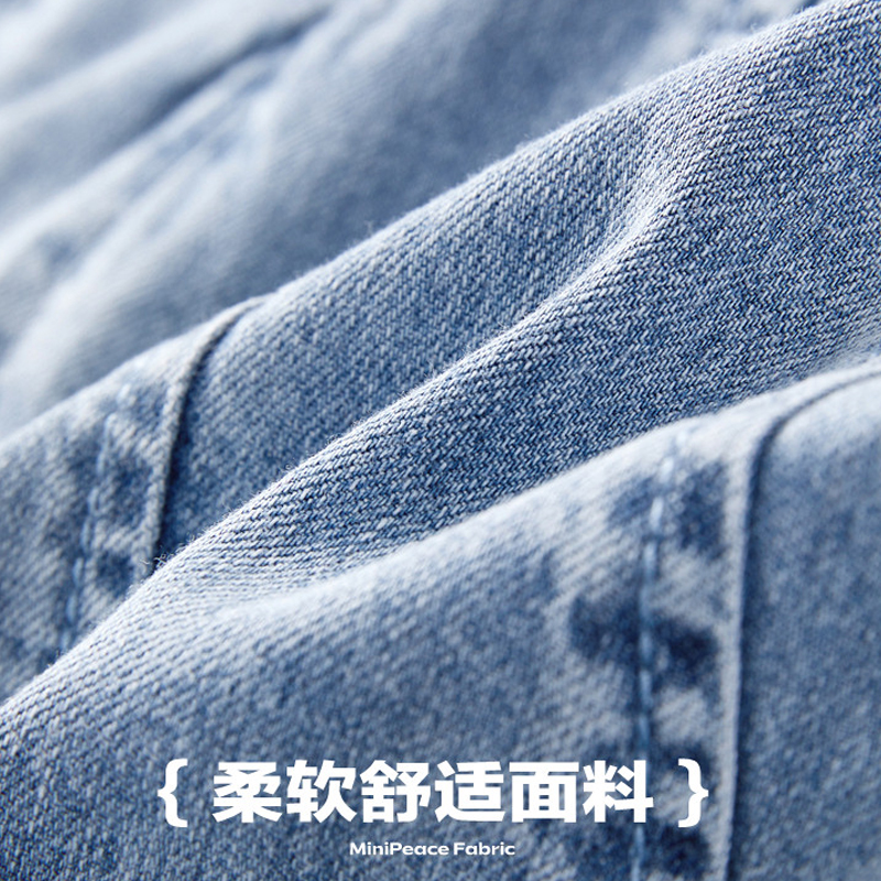 骗你生女儿系列：太平鸟女童牛仔连衣裙，让娃可爱到爆！