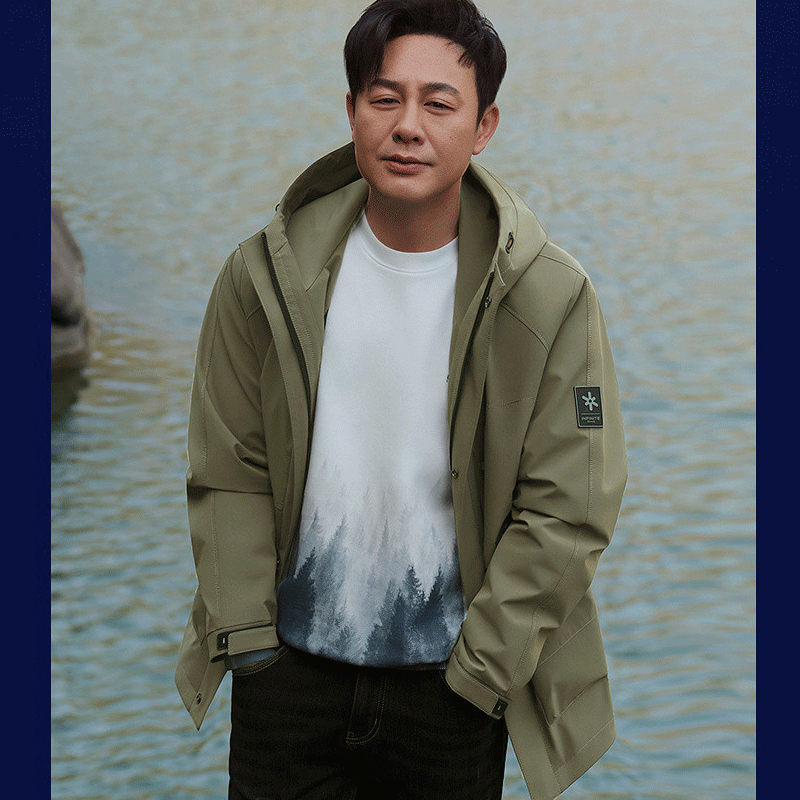 张颂文同款 东方空间联名海澜之家全能男士夹克