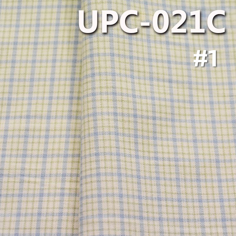 全棉色织格子布 127g/m2 57/58" UPC-021C