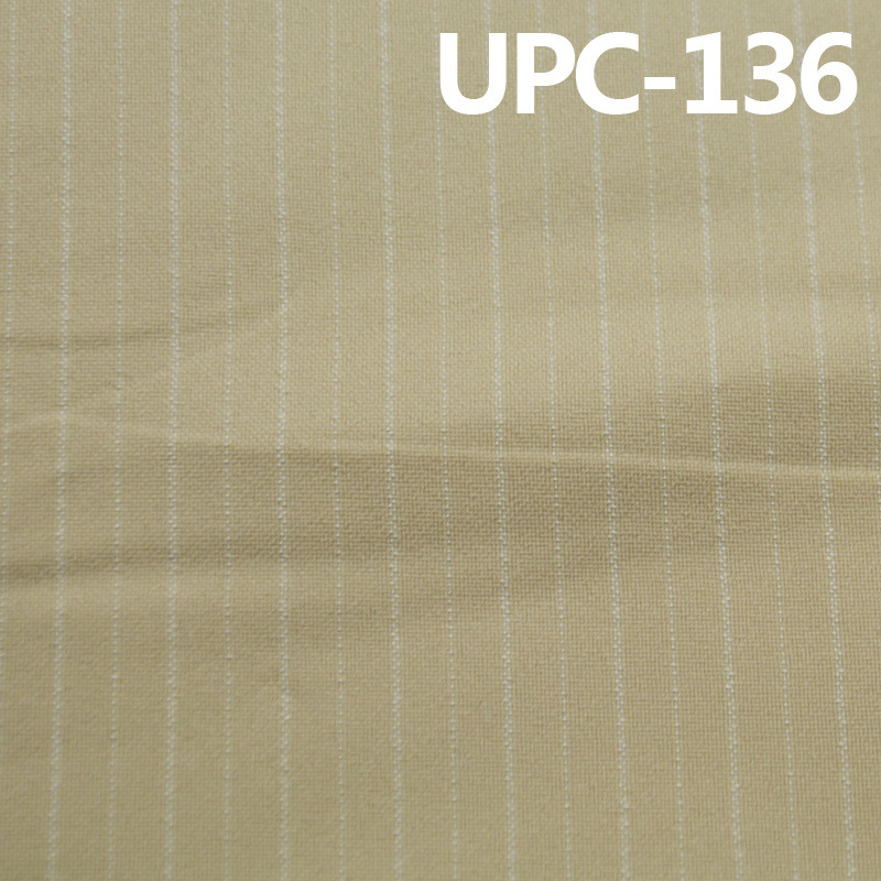 棉彈色織格子 178g/m2 57/58" UPC-136